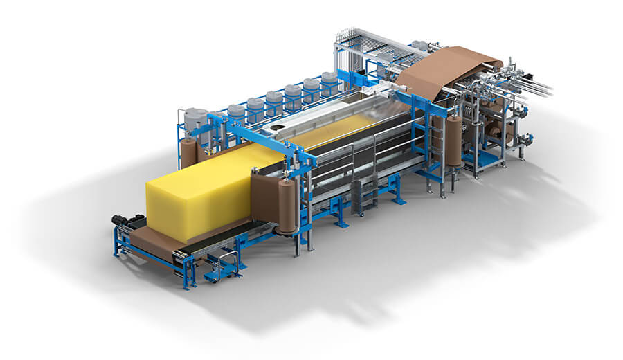 The ultra-compact system with a 54 m² footprint and a height of three meters saves valuable production space.