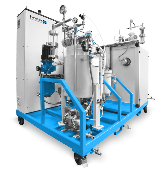 JETLINE - Máquinas dosificadoras de baja presión para aplicaciones de moldeo por compresión húmeda (WCM)